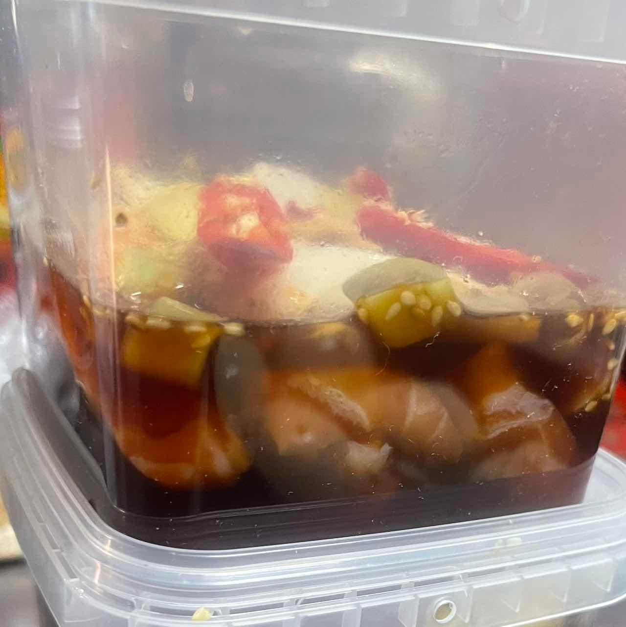 Cá hồi ngâm tương