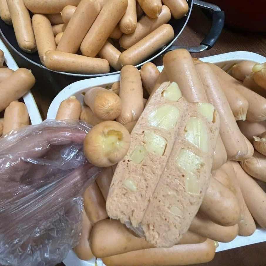 Xúc xích phô mai - Thịt heo Baf