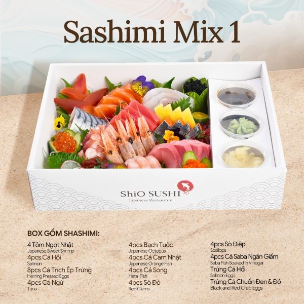 Set Sashimi Mix 1